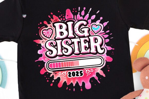 Big Sister Loading 2025 PNG Tie Dye: A Versatile Digital Asset for Creative Projects