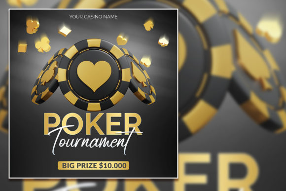 Black Gold Poker Tournament Social Media