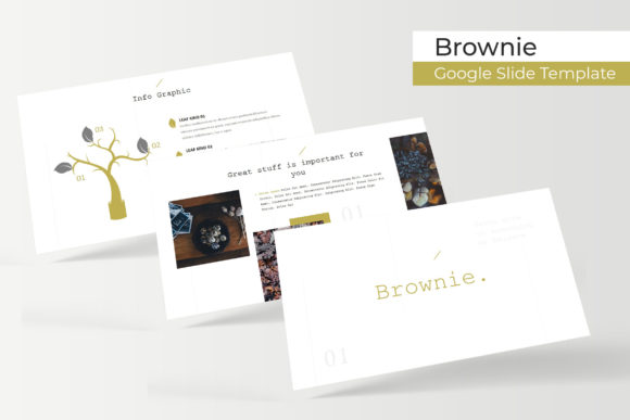 Brownie Google Slide Template: A Modern Design Solution for Professional Presentations