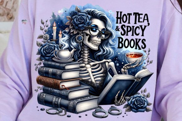 Hot Tea Spicy Books PNG Skeleton Mom: A Unique Blend of Creativity and Practicality