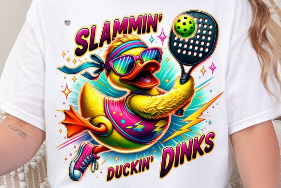 Pickleball Rubber Duck PNG Dink: A Fun and Versatile Design for Pickleball Fans
