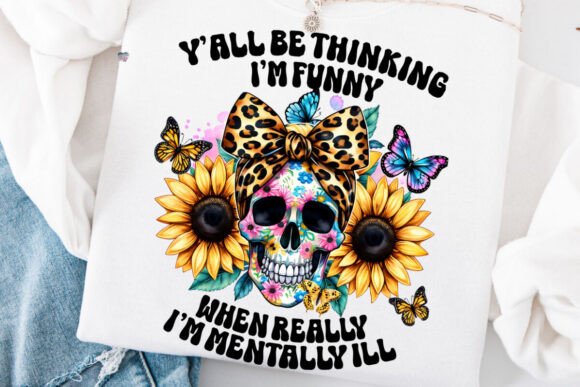 Sassy Skeleton Mom PNG Mental Health: A Unique Expression of Strength and Style